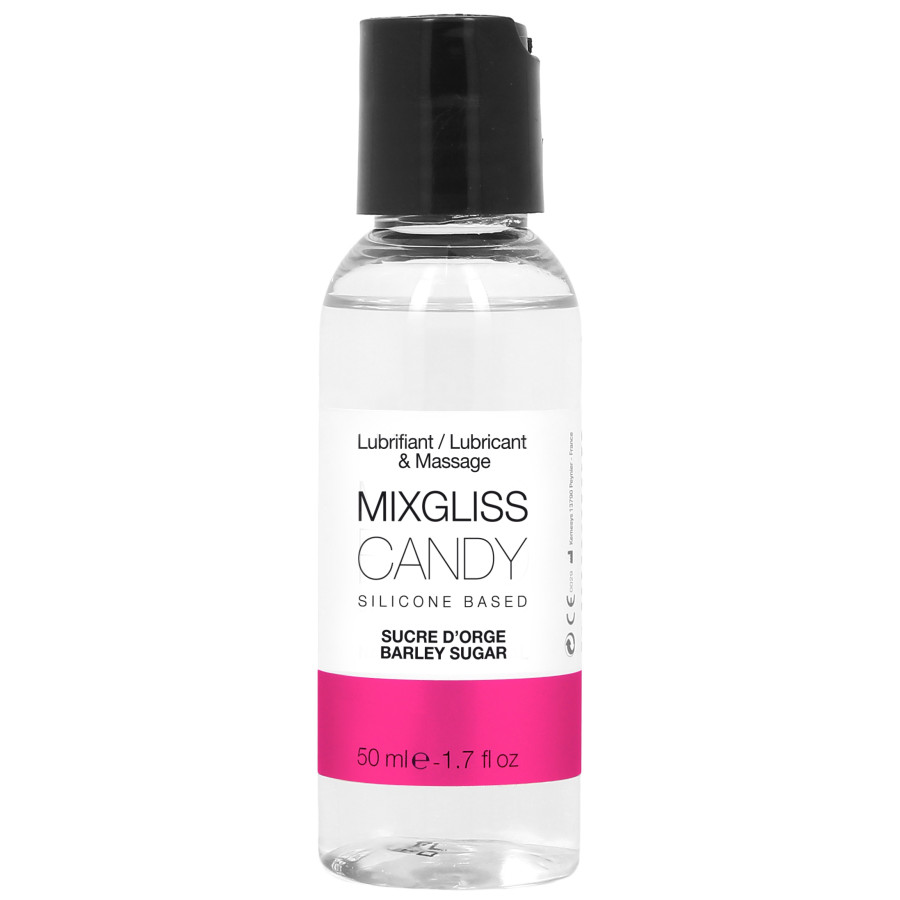 Lubrifiant Silicone MixGliss Candy - Sucre d'orge 50ml Lubrifiant Silicone MixGliss Candy - Sucre d'orge 50ml