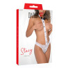 String Tuxedo Stacy Blanc