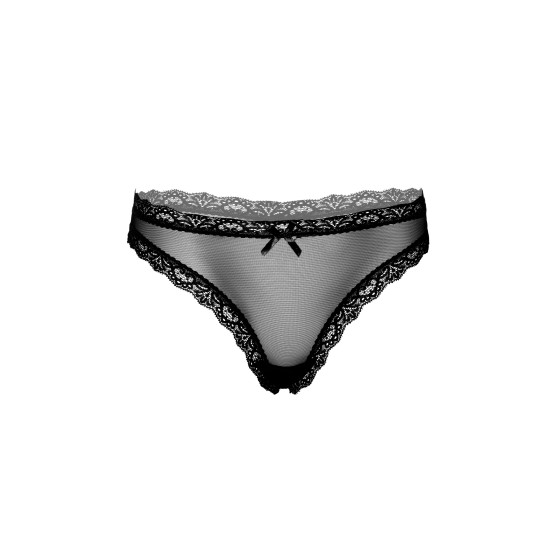 String Ruched Noir