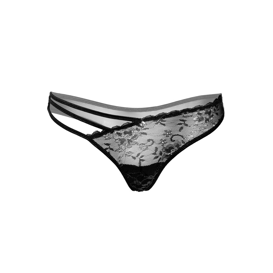 String Very Sexy Floral Noir
