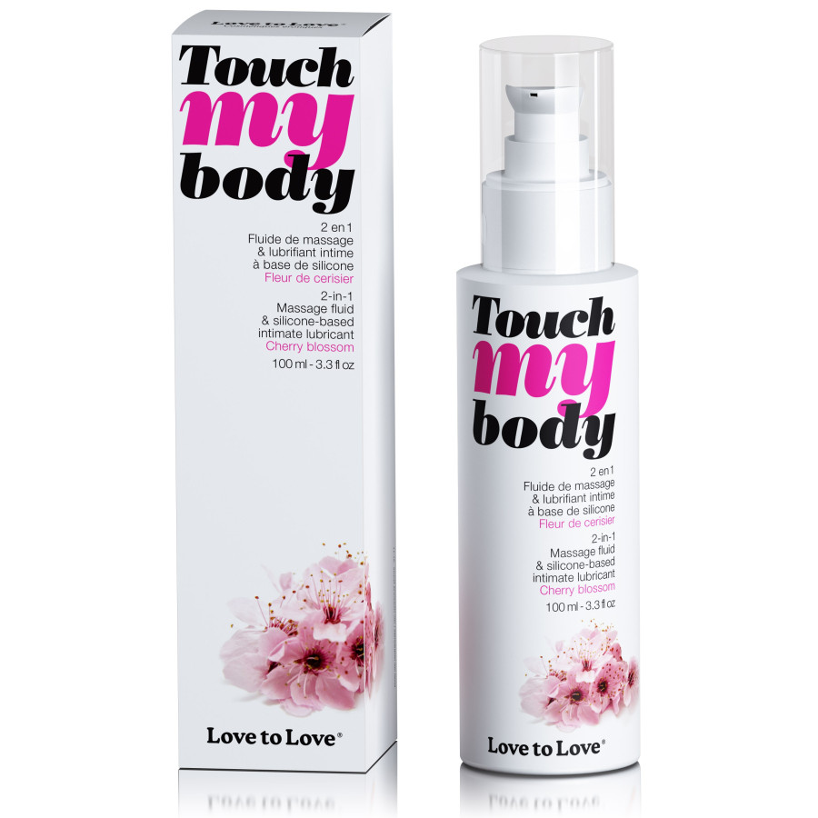 Lubrifiant Silicone TOUCH MY BODY Fleur de Cerisier 100ml