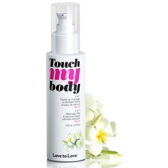 Lubrifiant Silicone Touche My Body Monoï 100ml