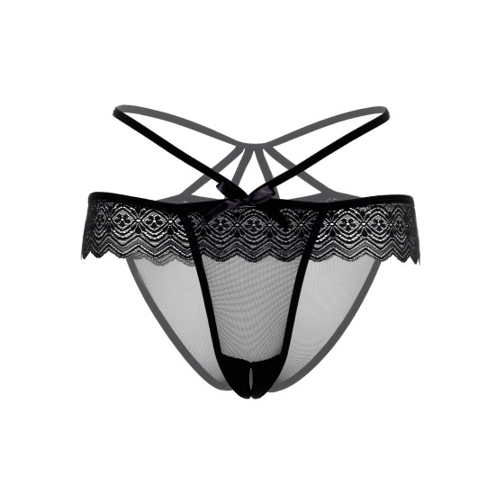 Culotte Tanga sexy Taylor Noire