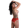 Culotte ouverte Arrière Nicolette Rouge