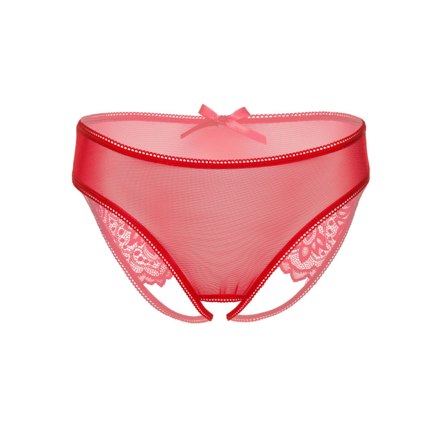Culotte ouverte Arrière Nicolette Rouge