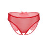Culotte ouverte Arrière Nicolette Rouge