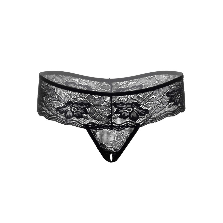 String en dentelle Jane Noir