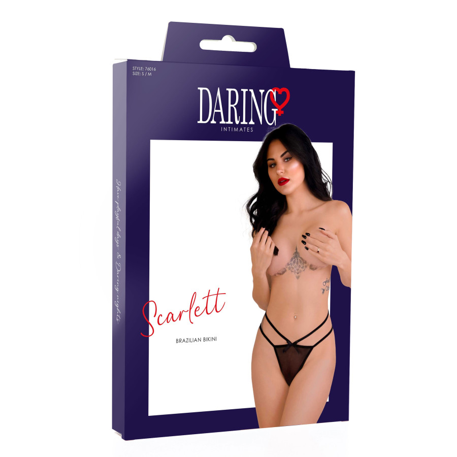 Bikini Brésilien Scarlett Noir