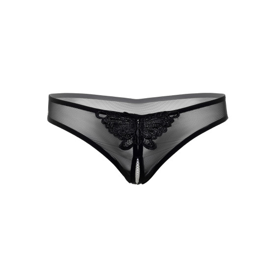 Culotte sexy avec perles Indra Noire