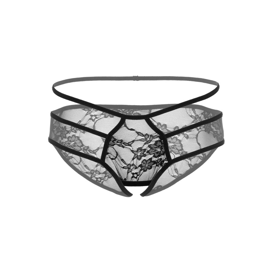 Culotte en dentelle Jade Noire