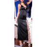 Robe longue Rosita - Noire