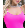 Robe courte Edana - Fushia