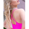 Robe courte Edana - Fushia