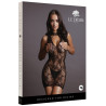 Robe High Neck Lace Noir