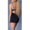 Mini Robe Vestalia Noire