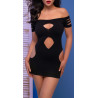 Mini Robe Ylgenia Noire
