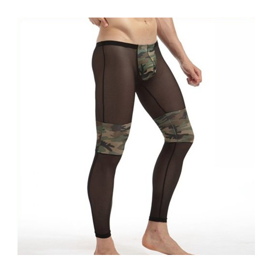 Longjohn SPLICED Noir-Camouflage