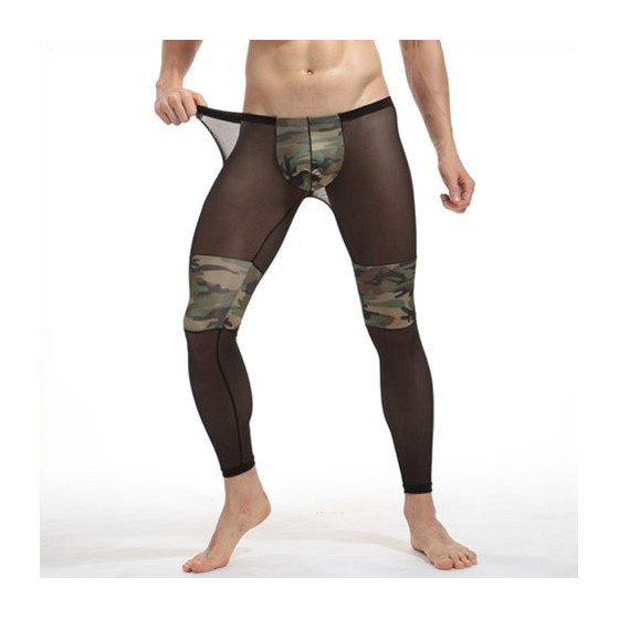 Longjohn SPLICED Noir-Camouflage