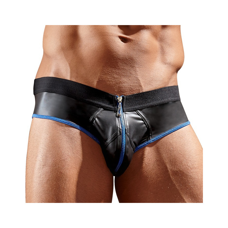 Jockstrap Joy Zip Noir-Bleu