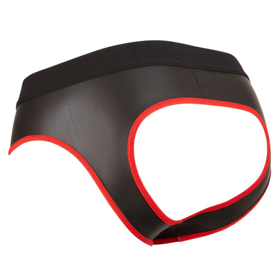 Jockstrap Joy Zip Noir-Rouge