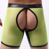 Bottomless Long OPEN IT Jaune Neon