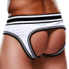 Bottomless OPEN BRIEF Prowler Blanc-Noir