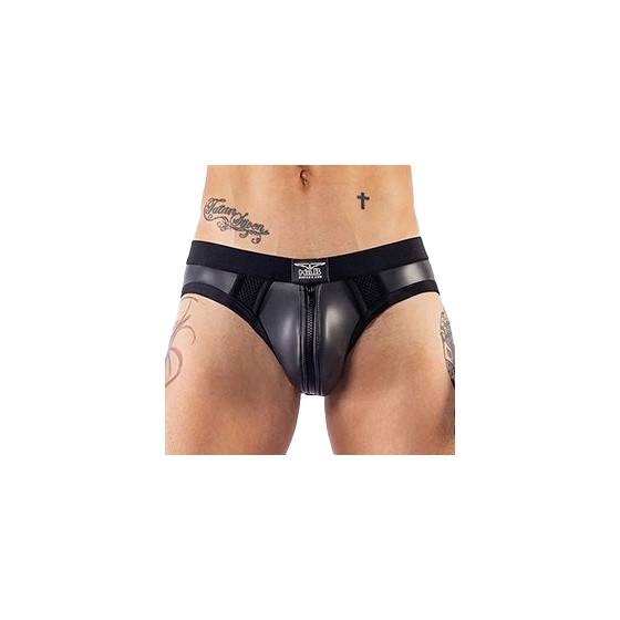 Jockstrap en néoprène Jock Brief Mr B Noir