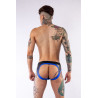 Jockstrap en néoprène Jock Brief Mr B Noir-Bleu