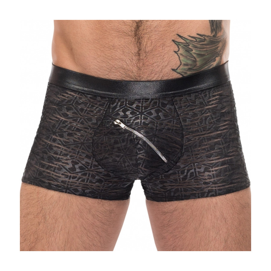 Boxer Zip Pouch Noir