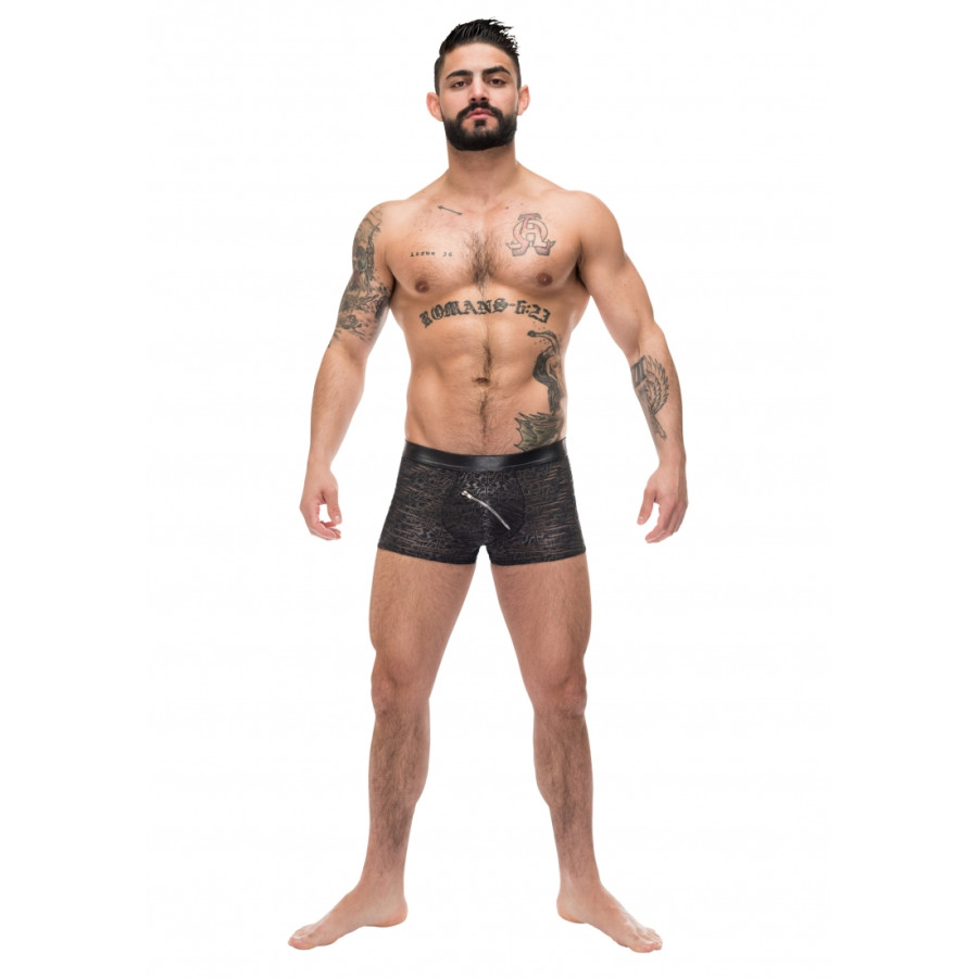 Boxer Zip Pouch Noir