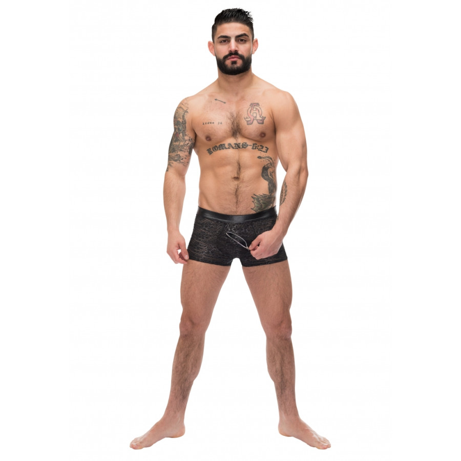 Boxer Zip Pouch Noir