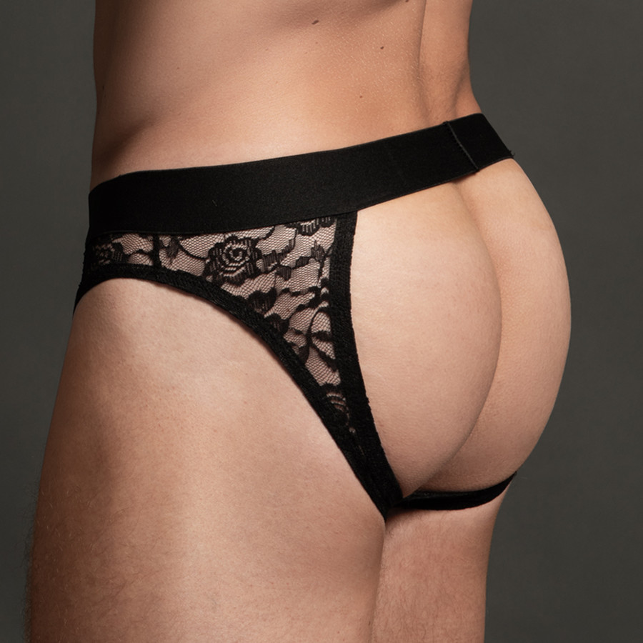 Bottomless lace Dentelle Noir