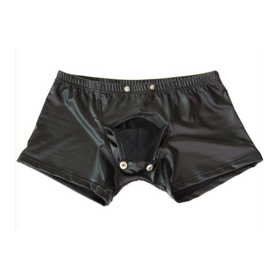 Boxer sexy FETISH OPEN Noir