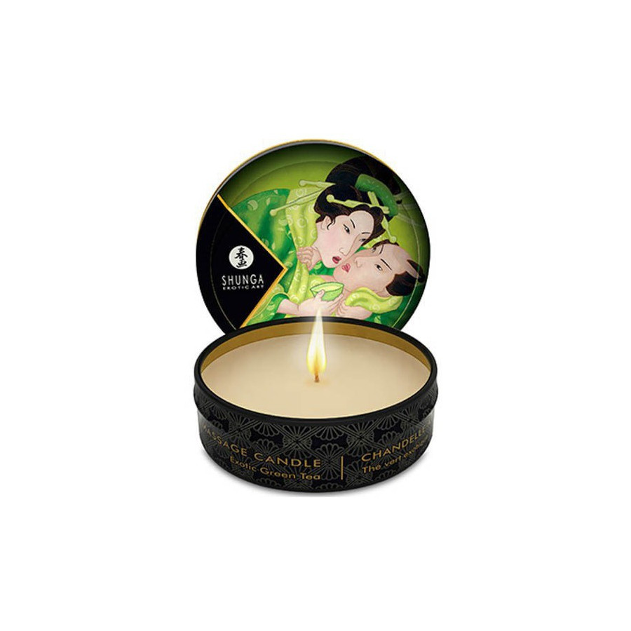 Bougie de Massage Thé Vert