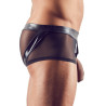 Boxer sexy avec Anneau TROYA Noir