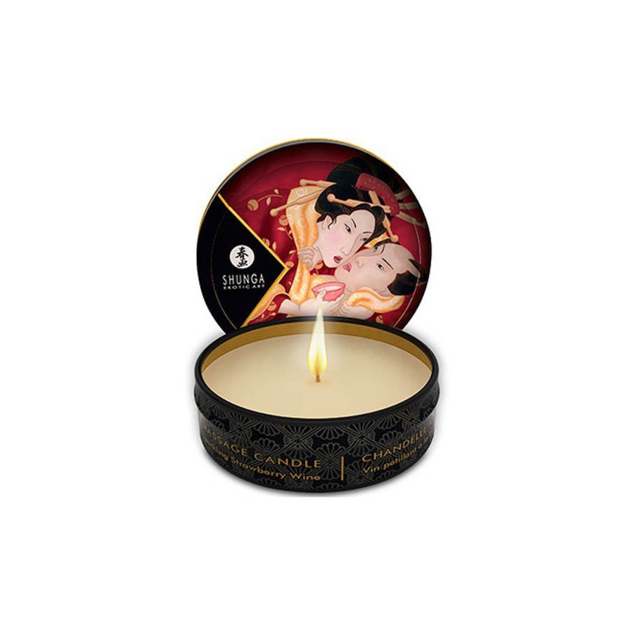 Bougie de Massage Fraise