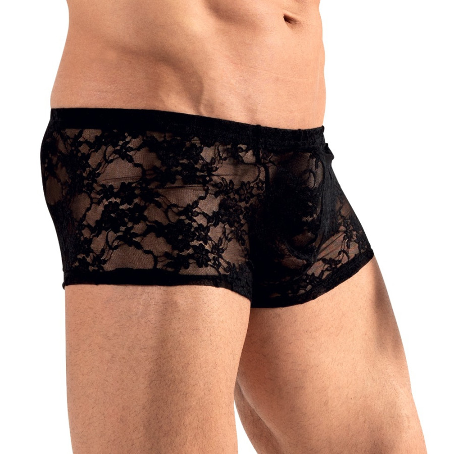 Boxer Dentelle LACE FLOWER Noir