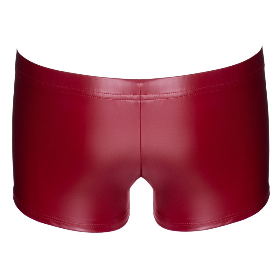 Boxer ZIP STRASS Rouge