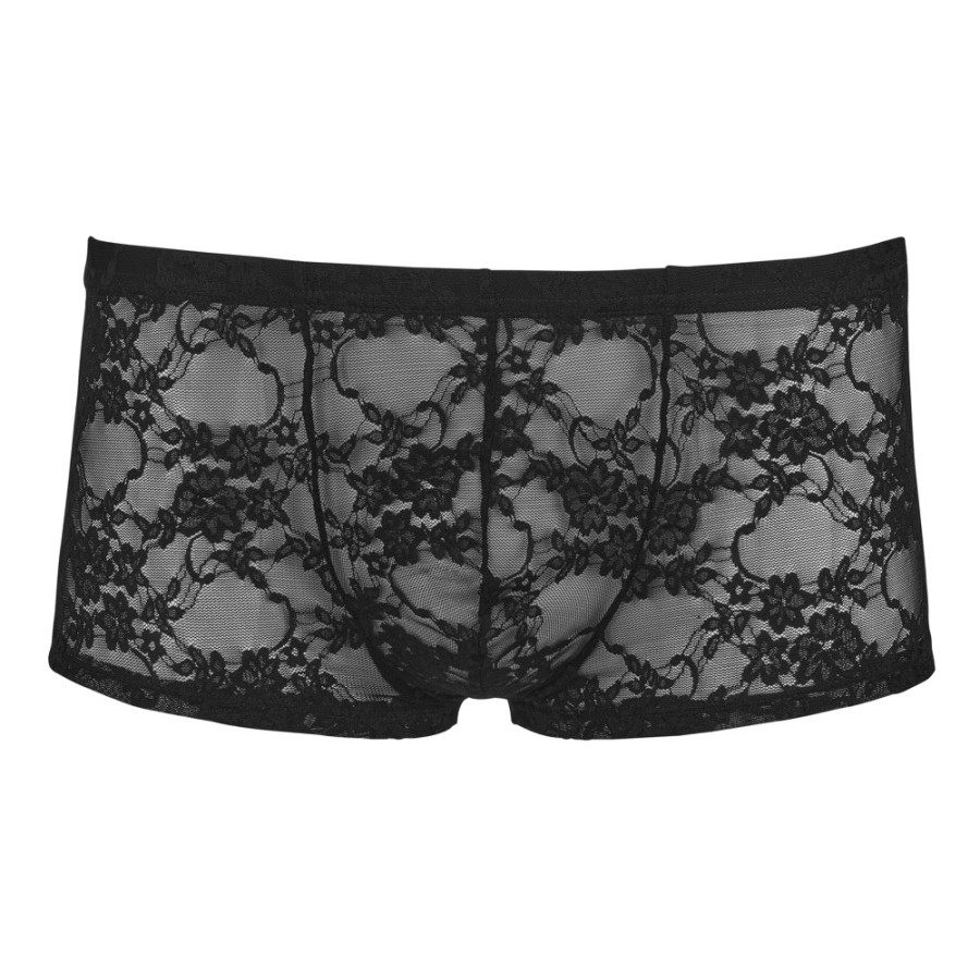 Boxer Dentelle LACE FLOWER Noir