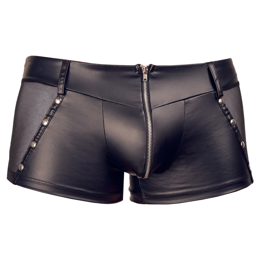 Boxer NAXIS Imitation Cuir Noir