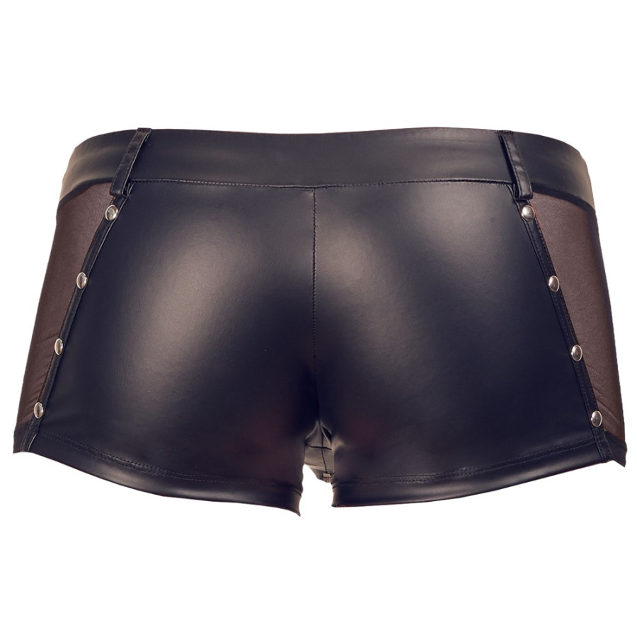 Boxer NAXIS Imitation Cuir Noir