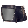 Boxer NAXIS Imitation Cuir Noir