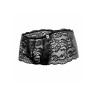 Boxer sexy Dentelle LACE MoB Noir