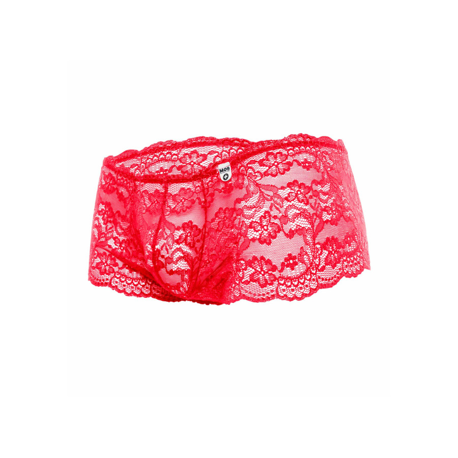 Boxer sexy Dentelle LACE MoB Rouge