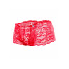 Boxer sexy Dentelle LACE MoB Rouge