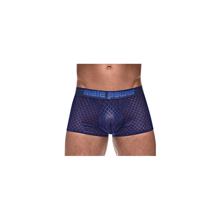 Boxer DIAMOND MESH Bleu