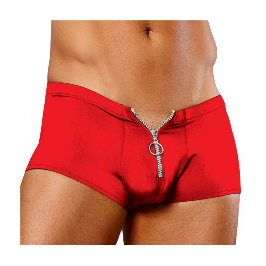 Boxer ZIPPER Rouge