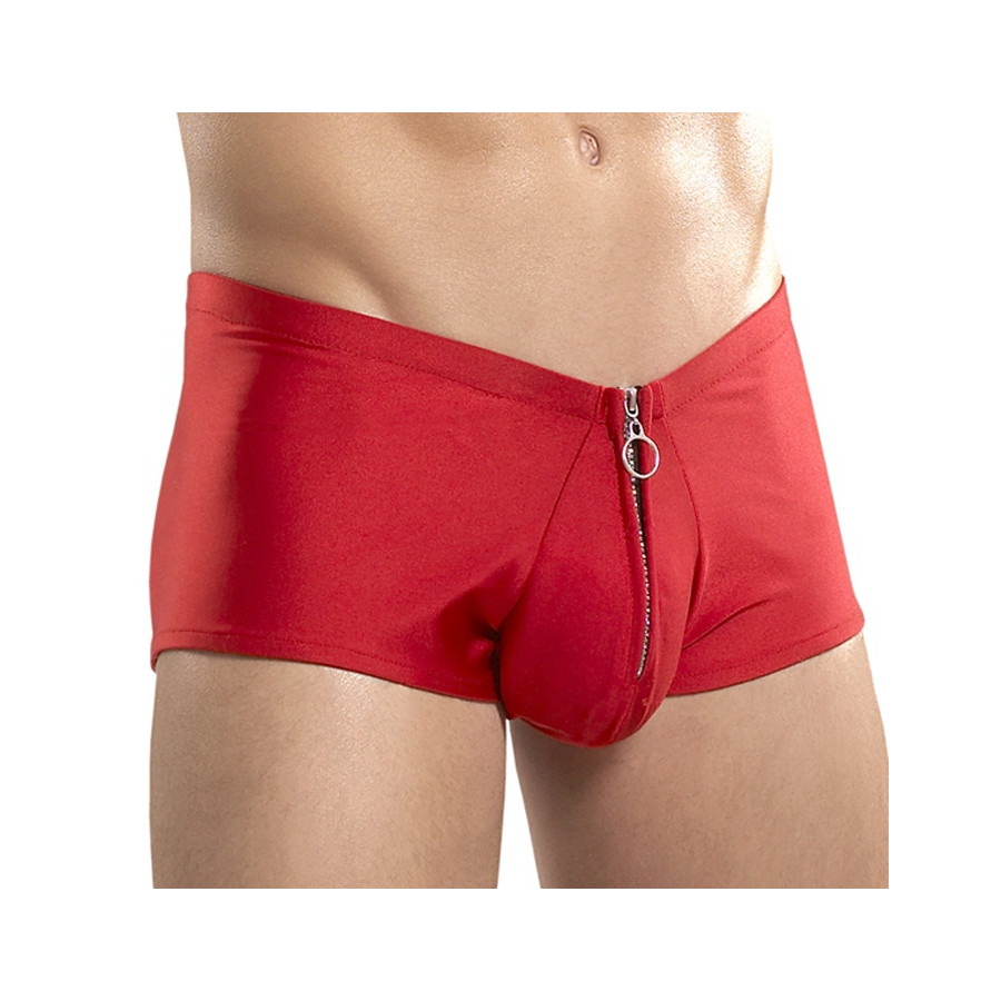 Boxer ZIPPER Rouge