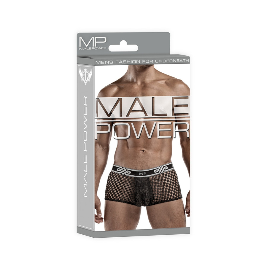 Boxer sexy PEEP NET Noir