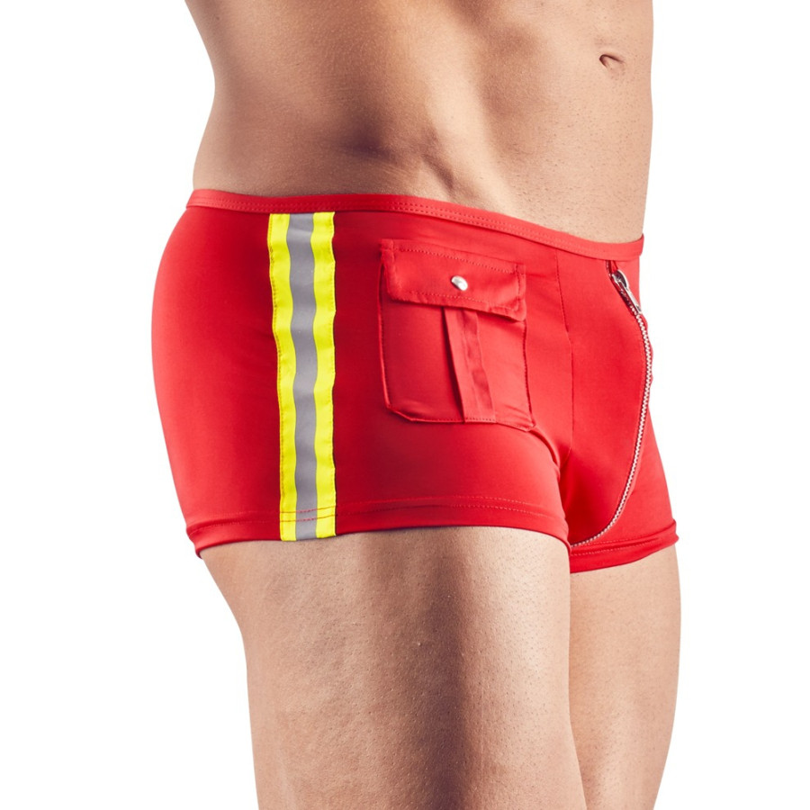 Boxer FIREMAN Rouge
